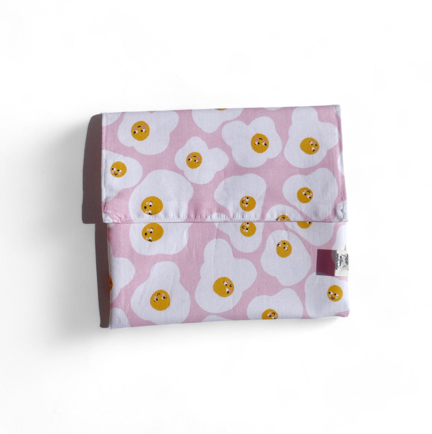 "Sunny Side Up Bag" - Portabocatas Divertido con Estampado de Huevo Frito