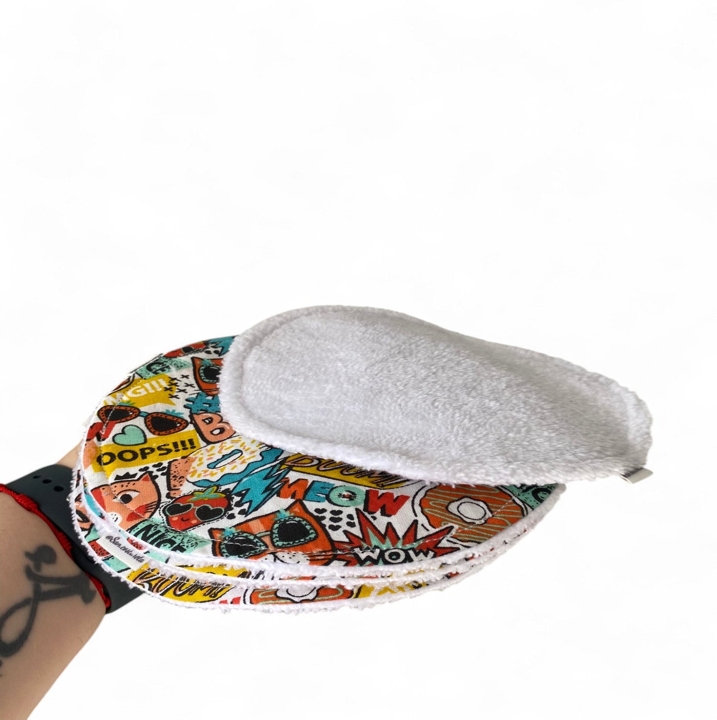 Discos Desmaquillantes XL de Algodón y Bambú | Reutilizables, Suaves y Ecológicos