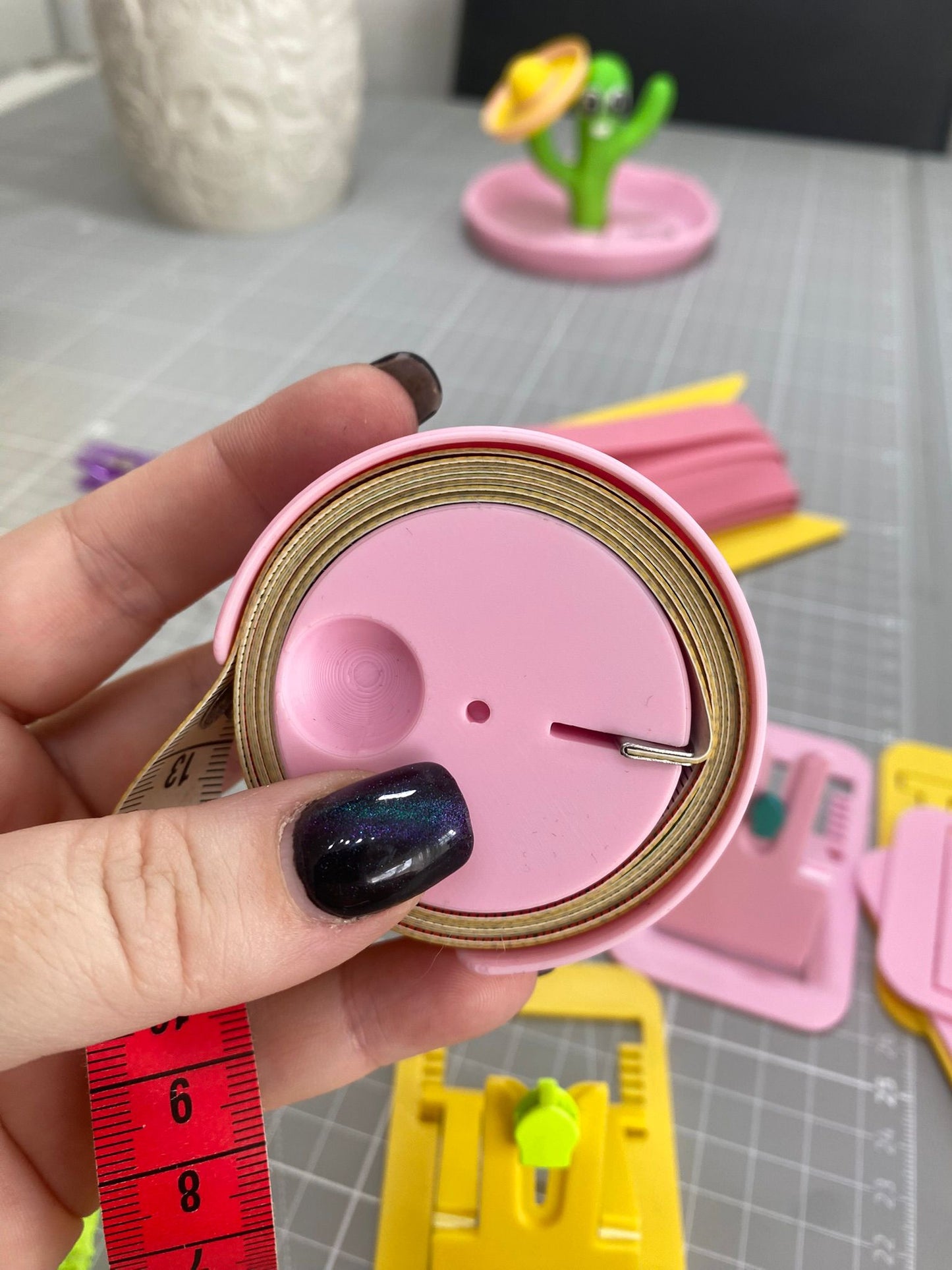 Protector Enrollable para Cinta Métrica (impreso en 3D)