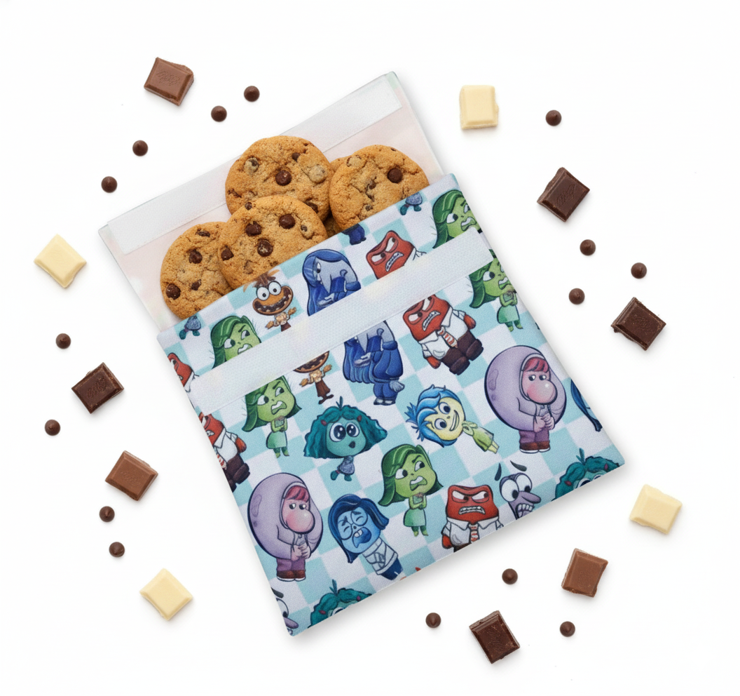 Portabocadillos Reutilizable Infantil | Boc'n'Fun | Varios Diseños Eco-Friendly y Lavables