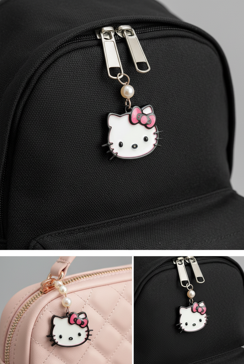 Charms Sanrio Kawaii para Tiradores de Cremalleras – Accesorios de Costura