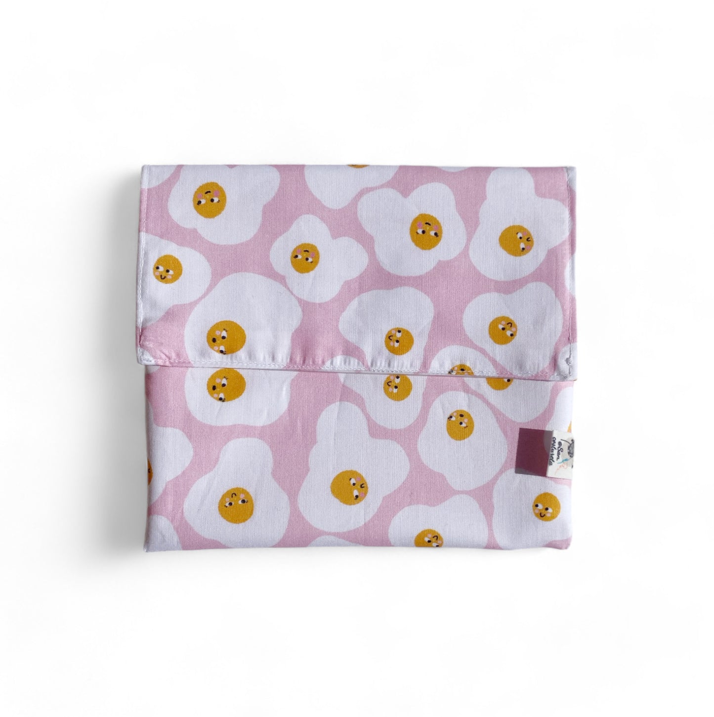 "Sunny Side Up Bag" - Portabocatas Divertido con Estampado de Huevo Frito