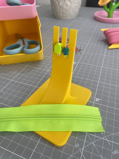 Soporte Doble para Cursores de Cremallera (multi-tamaño)